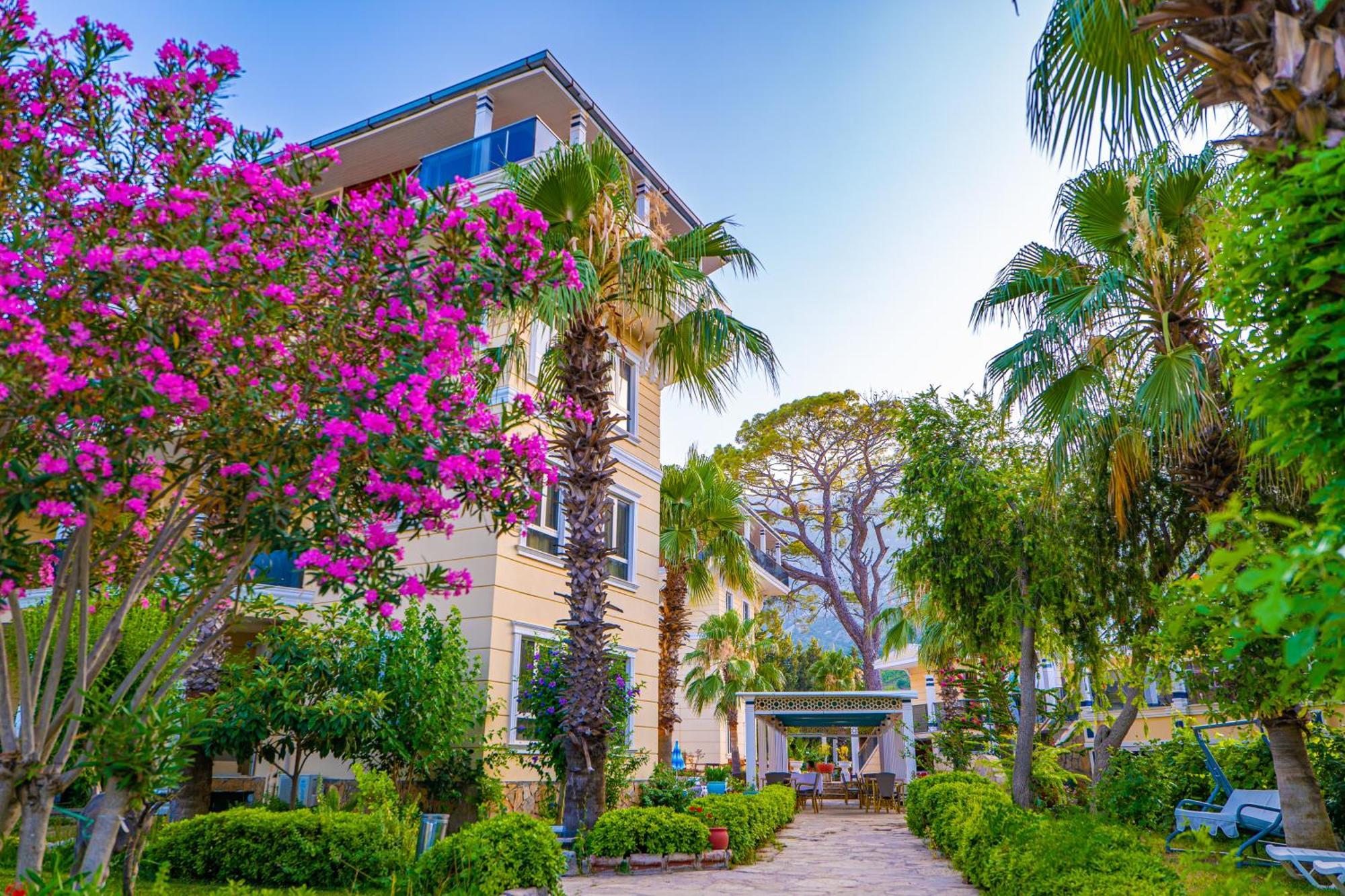 Adrasan Beach Club Hotell Antalya Exteriör bild