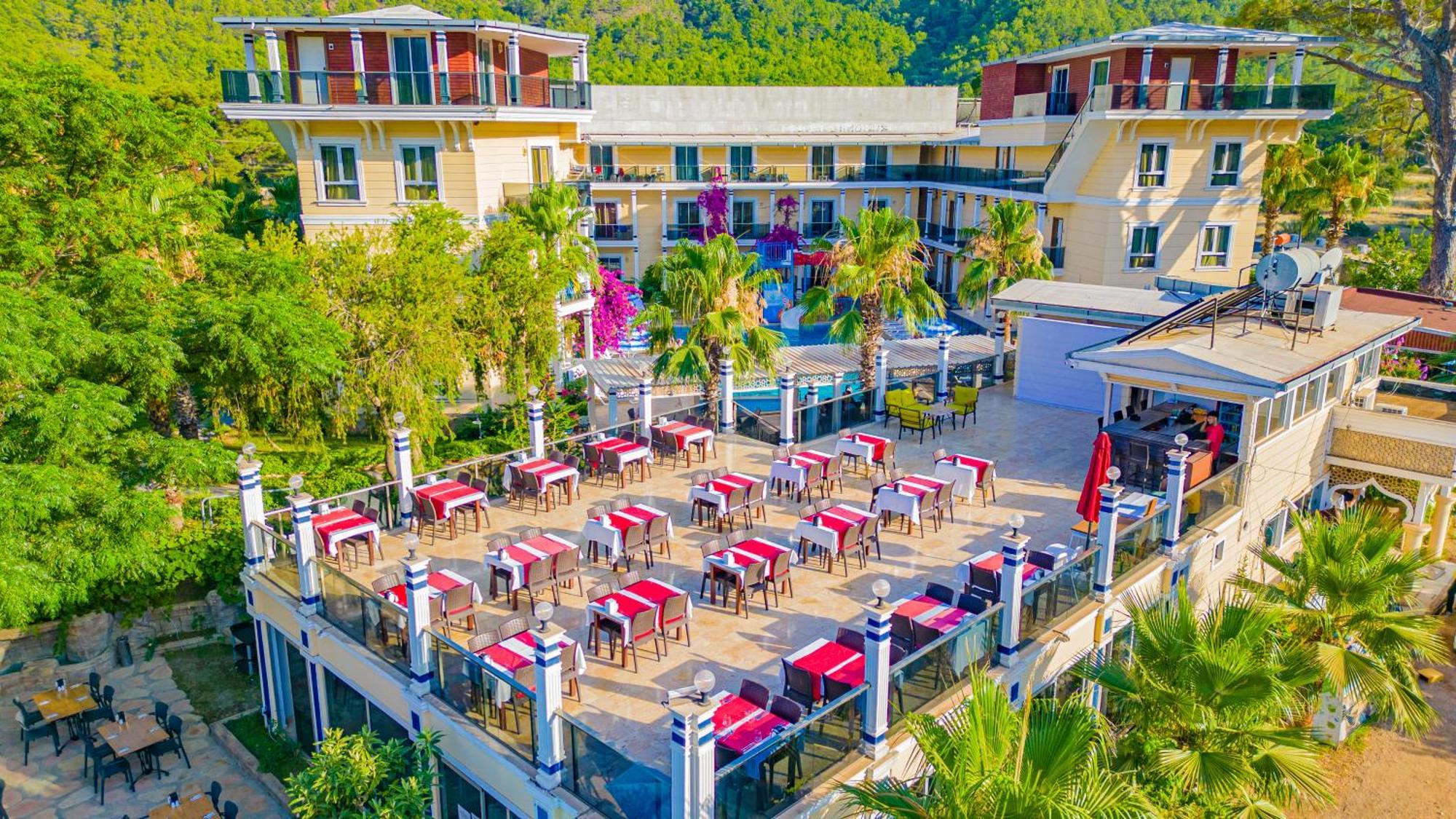 Adrasan Beach Club Hotell Antalya Exteriör bild