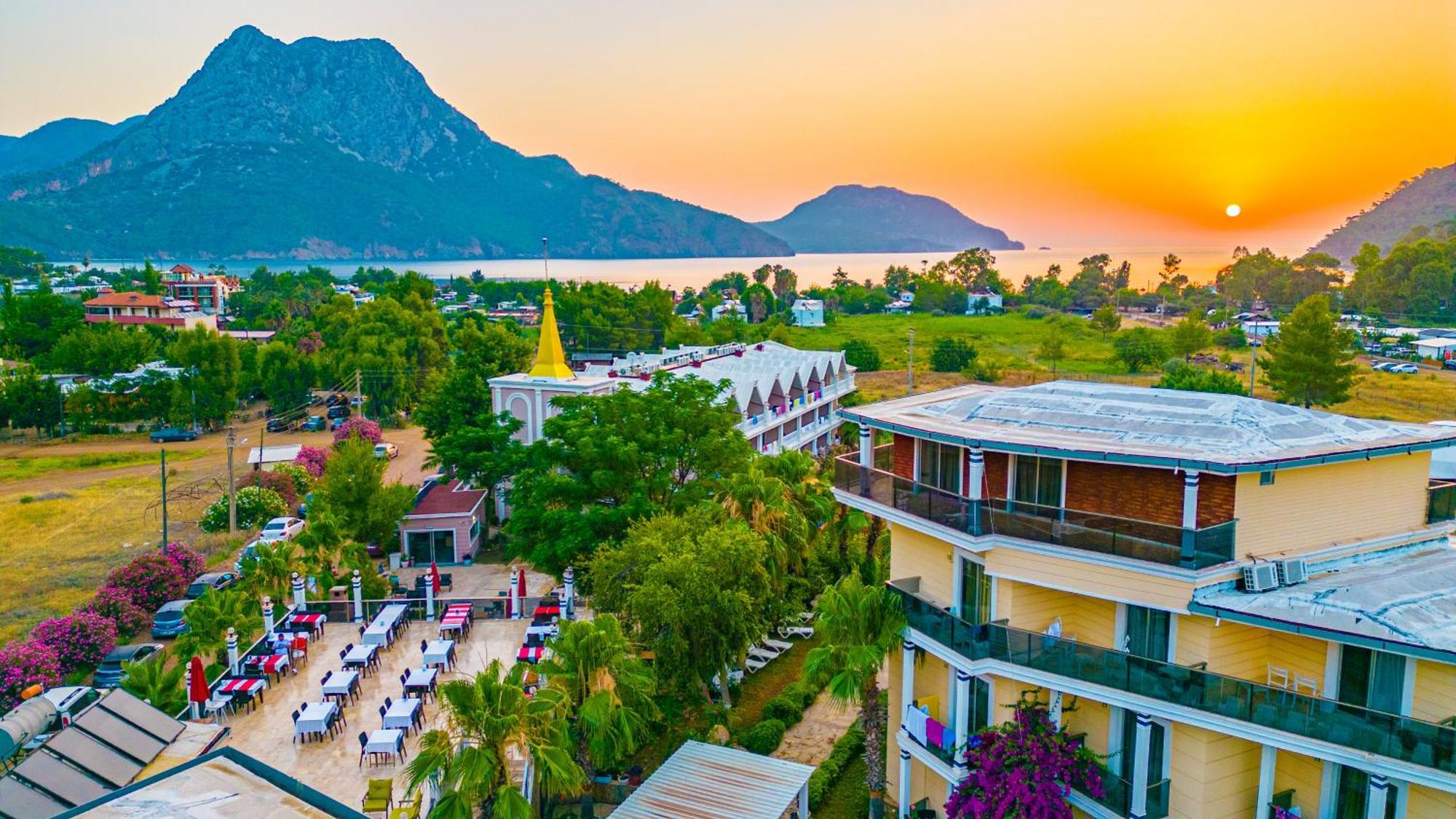 Adrasan Beach Club Hotell Antalya Exteriör bild