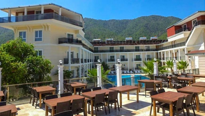 Adrasan Beach Club Hotell Antalya Exteriör bild